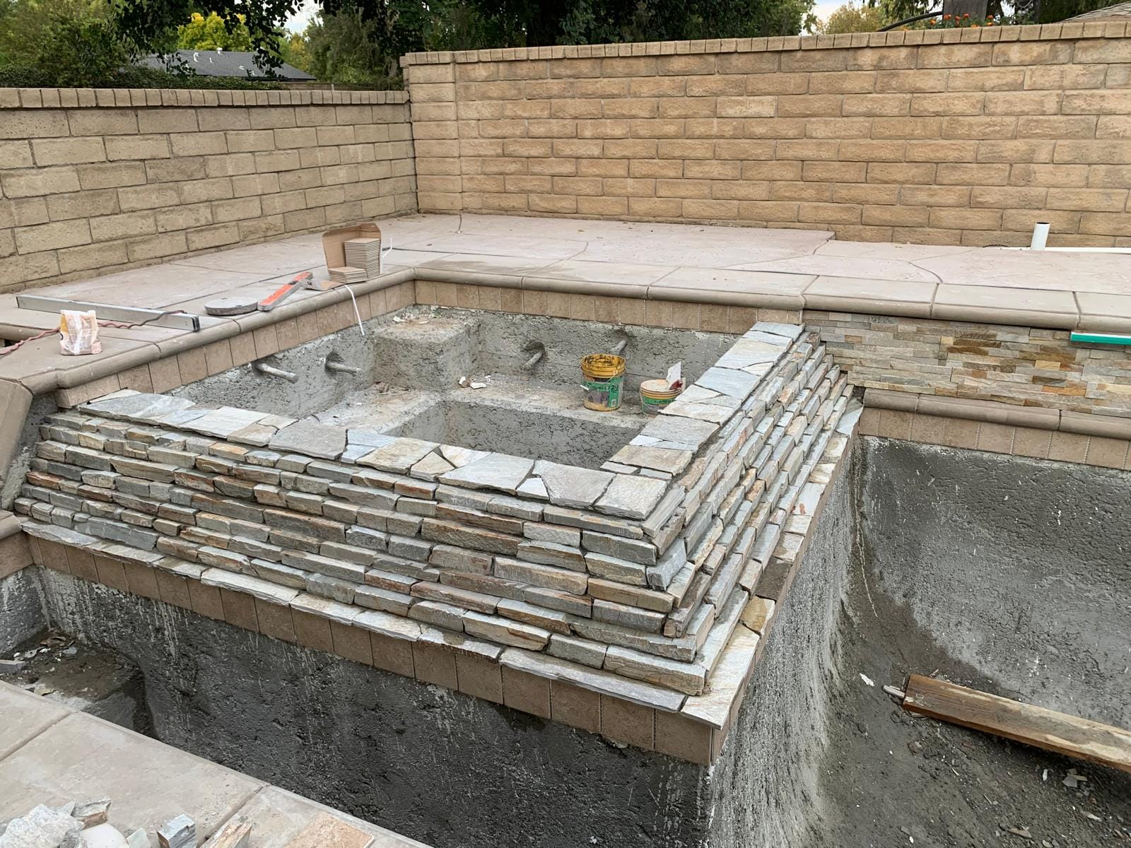 IMG-20240723-WA0028 Retaining wall construction in Pasadena