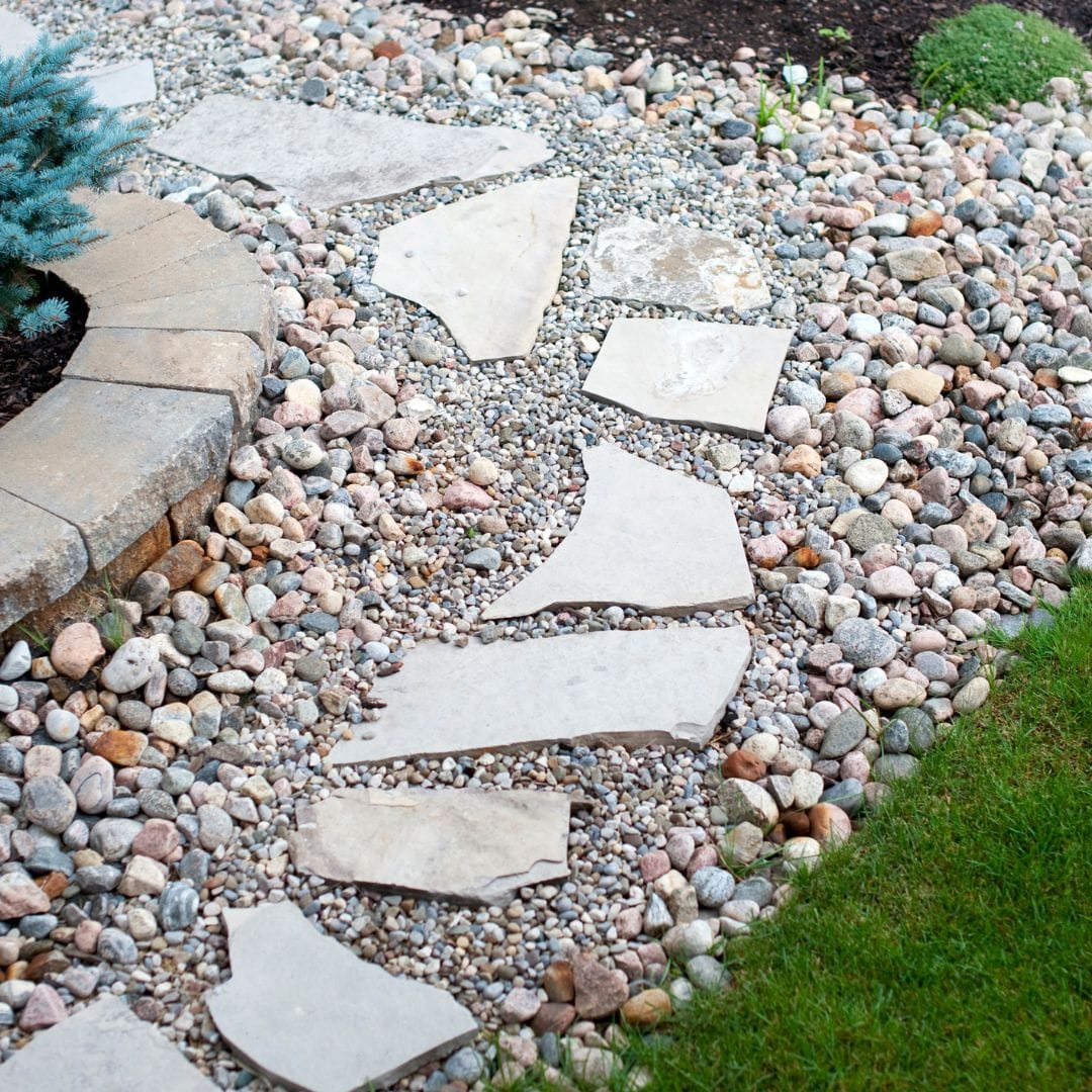 Hillside General Hardscape, Gravel Patio