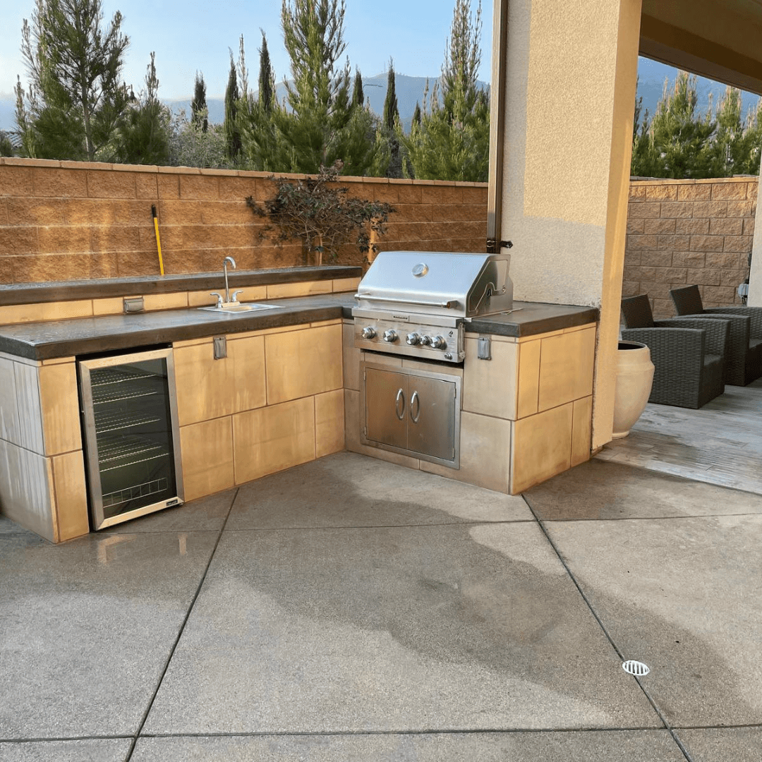 Hillside General Construction and Electrical, Hardscape Contractor near me, tile patio