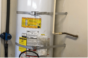 Strap Water Heater Retrofit Pasadena, EBB, Earthquake proof, Pasadena Contractor, Strap Water Heater